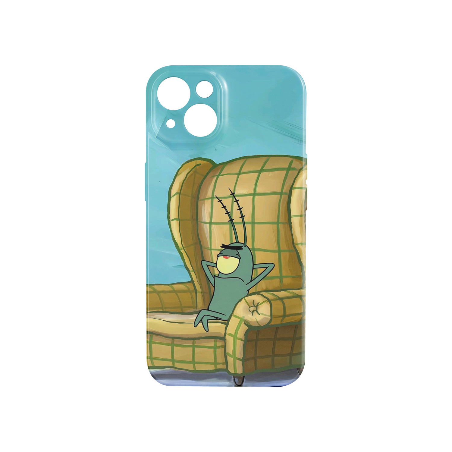 قاب نرم تک لایه طرح باب اسفنجی مدل آیفون 13| خرید قاب نرم ضد خش