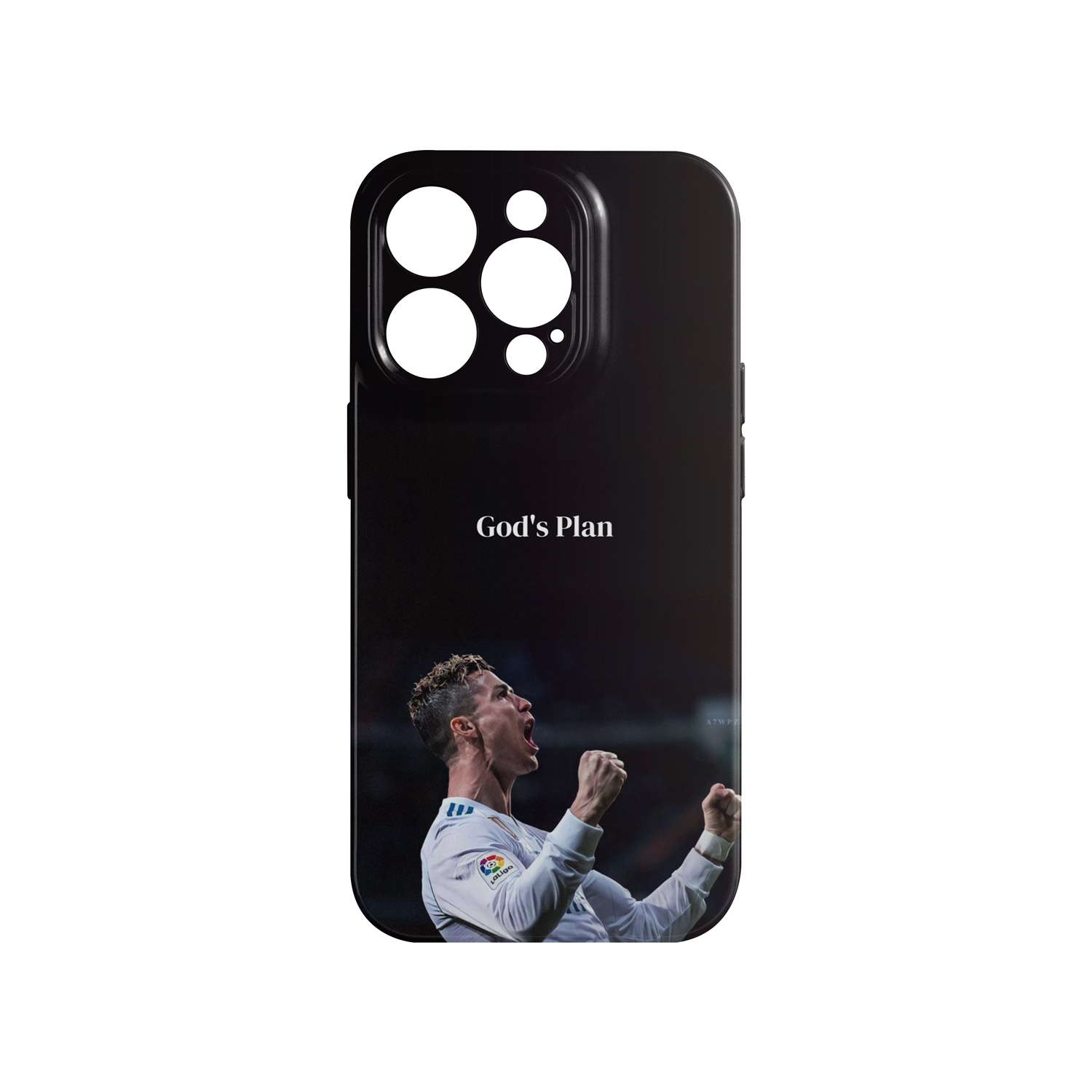 قاب نرم  تک لایه طرح رونالدو مدل آیفون Pro 14 | خرید قاب نرم ضد خش