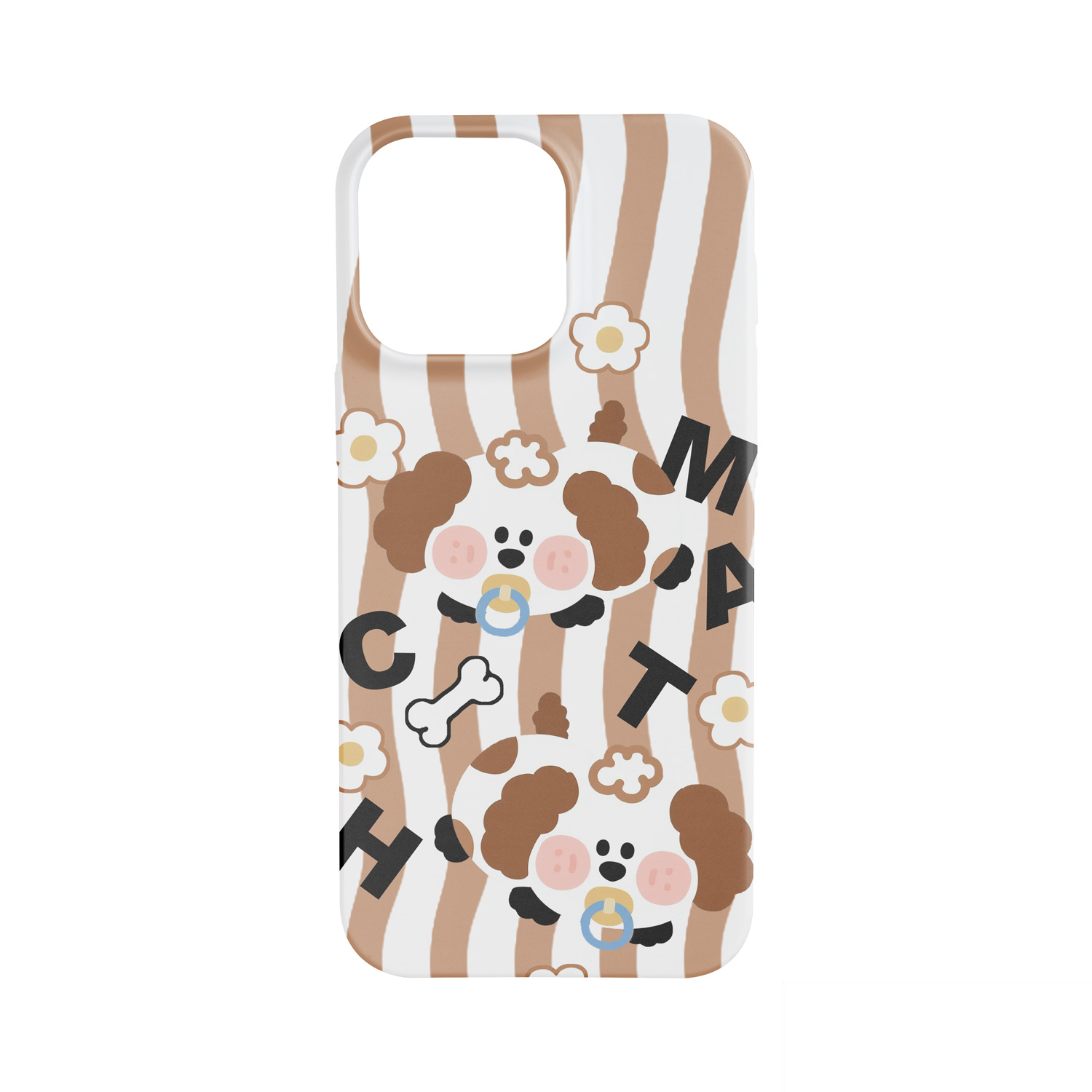 قاب مات تک لایه طرح کارتونی مدل آیفون Pro Max  16 | خرید قاب ضد خش و ضد لک