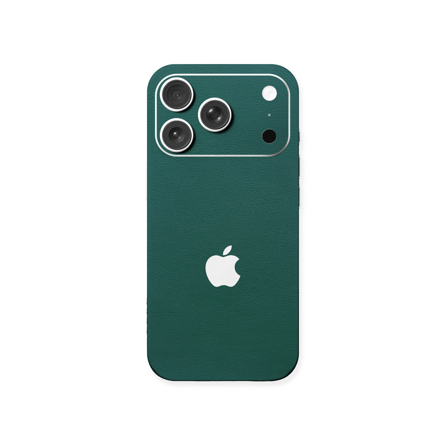 بک‌ اسکین طرح سبز ساده مدل چرم | خرید برچسب محافظ پشت گوشی