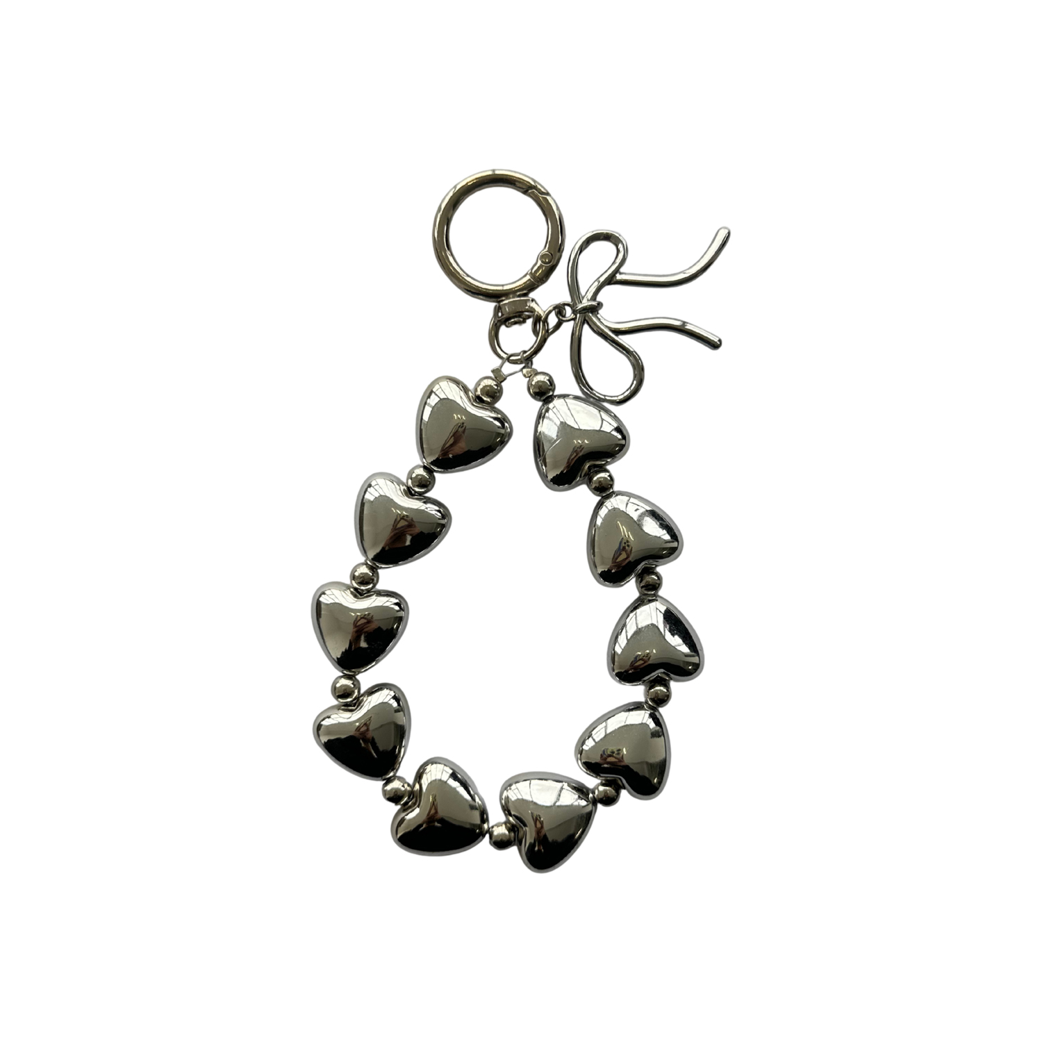 بند موبایل مدل قلب| خرید بند و آویز تزئینی موبایل