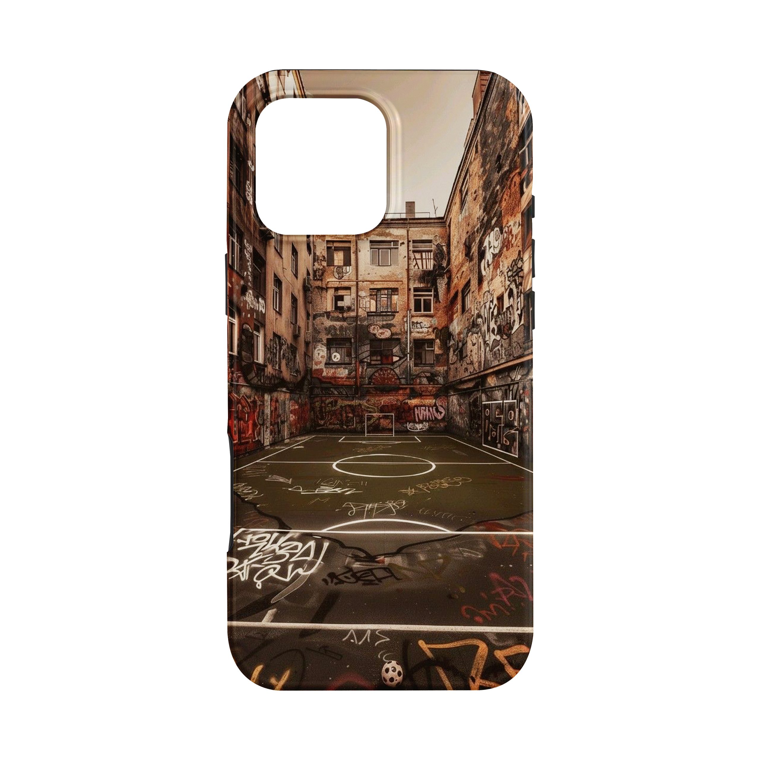 قاب دو لایه طرح فوتبالی مدل آیفون Pro Max 16 | ضد ضربه و مقاوم