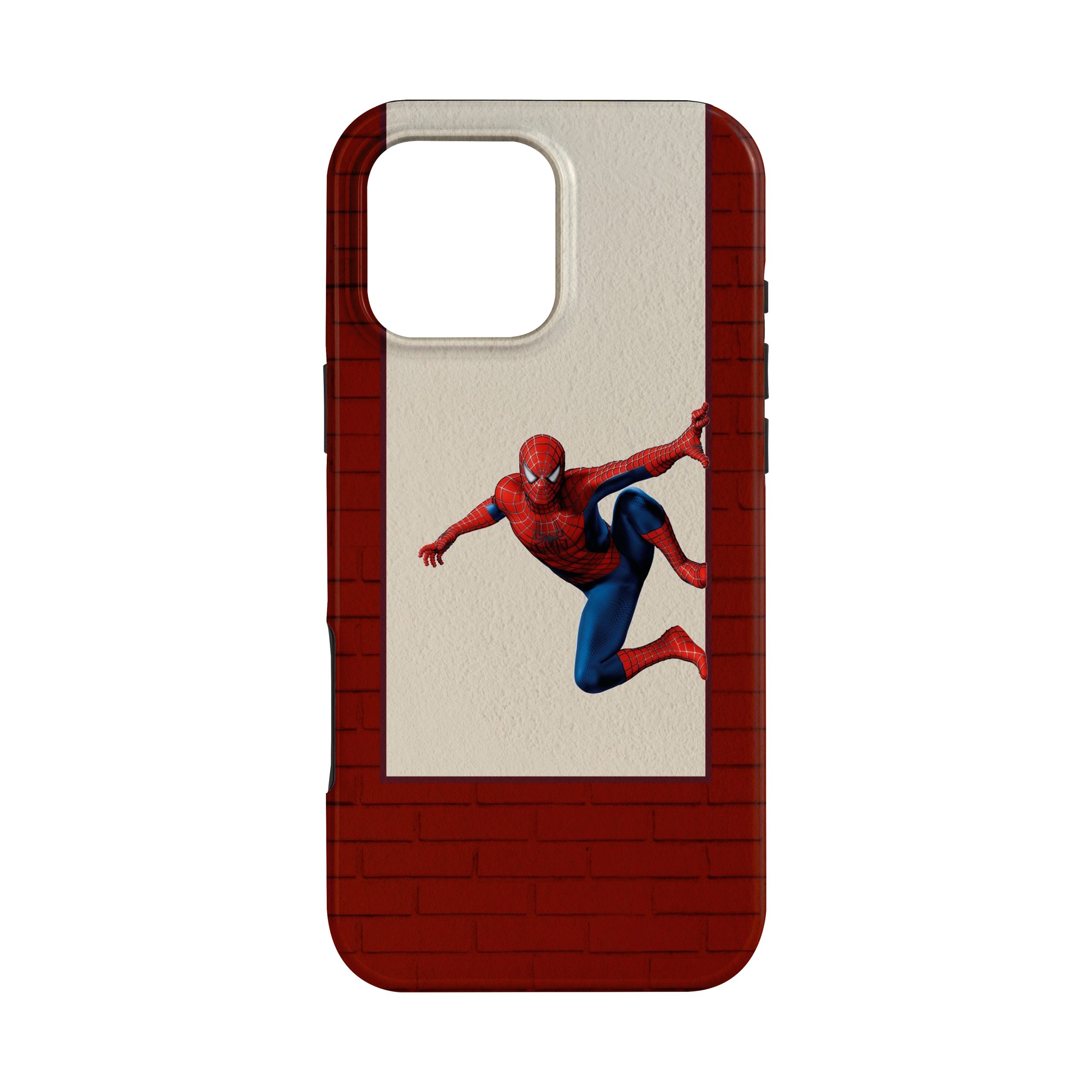 قاب دو لایه طرح اسپایدرمن مدل آیفون Pro Max 16 | ضد ضربه و مقاوم